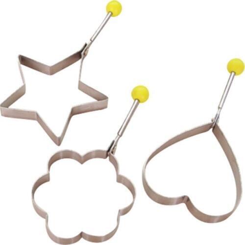 Stainless Steel Fried Egg Shaper Pancake Mould Mold Kitchen Cooking Tools Kitchen Fried Egg Shaper Ring LX65866