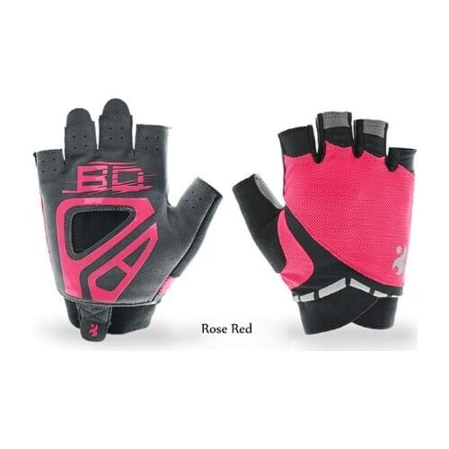 New Woman Half-Finger Bicycle Gloves Anti-skid Cycling Woman Bike Fitness Gloves Mountain Sports Glove Eldiven Guantes Ciclismo