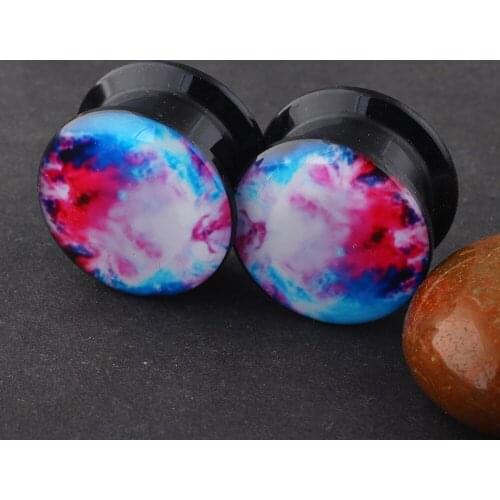 JUNLOWPY Wholesale Ear Gauges Plugs Internally Thread Acrylic Flesh Tunnels Tragus Piercing Stretchers Sexy Body Jewelry 4-16mm