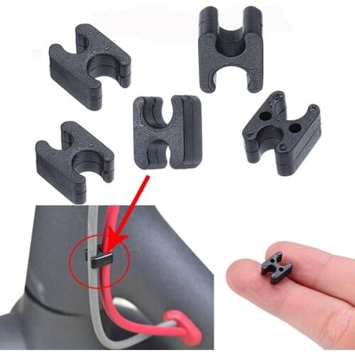 5Pcs Scooter Plastic Cable Clips Organizer Clamp Spare Parts Cable Clip Accessories for Xiaomi Mijia M365 Electric Skateboard