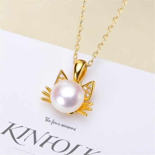 1PCS S925 Sterling Silver Pearl Tray Charm Connector Bail Pendant Clasp DIY Necklace Jewelry Making Accessories