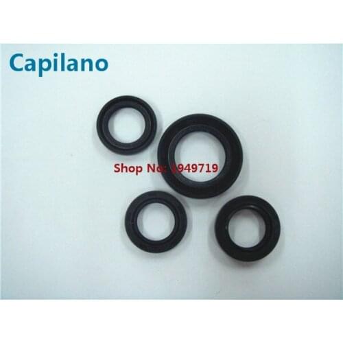 Motorcycle full / complete engine oil seal rubber gear shaft seal GY6-125 for 125cc GY6 125 engine seal parts