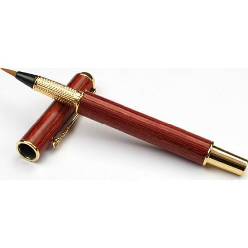 Pen-style Brush Weasel Hair Small Regular Script Brush Pen Chinese Calligraphy Writing and Painting Brushes Copy Scriptures