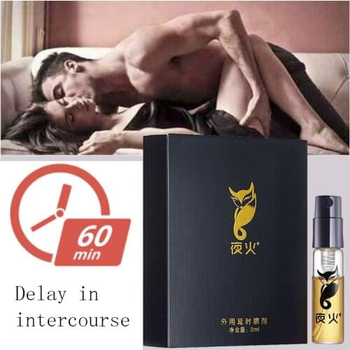 Intercourse Long-acting Delay Spray Mens God Oil Penis Growth 60 Minutes Delayed Ejaculation Sex Spray Products 2ML