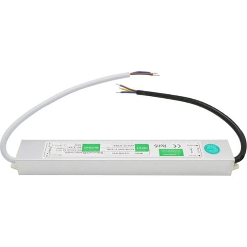 SZYOUMY 12V 30W Waterproof IP67 Electronic LED Driver Transformer Power Supply For LED Light Strip 10PCS