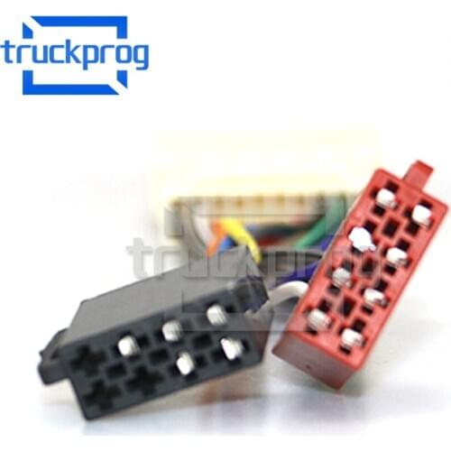 TruckProg Car ISO Radio Wiring Harness Adapter Connector Cable for Honda All Models 1995-1998