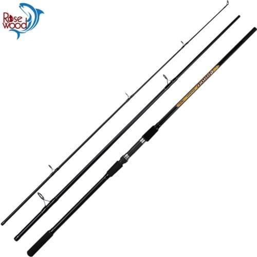 Hot-Selling 3.3m 3.6m 3.9m Three Sections Carp Fishing Rod Carbon Fiber Fishing Rod With O-Ring Line Guides