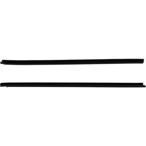 2PCS For Toyota Hilux 2-Door Pickup 2005-2015 Front Glass Seal Weatherstrip Outside Window Belt Weather Strips Door Accessories