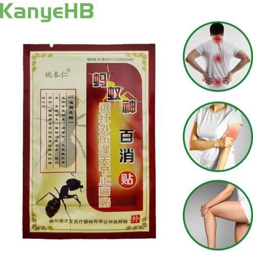 8pcs Body Muscle Aches Capsicum Patches Muscular Fatigue Arthritis Orthopedic Joint Pain Relief Chinese Medical Plaster H013