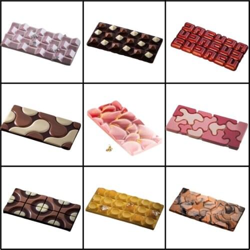 Child Gift Chocolate Mold Non-Stick Silicone Mould Pastry Decoration Whole Block Candy Chunks Baking Tools Kitchen Accessories