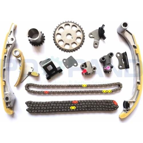 2TR 2TRFE 2TR-FE Engine Timing Chain Gear Tensioner Kit (12 pcs) for Toyota 4RUNNER/TACOMA/HIACE 2.7L 2005-2012