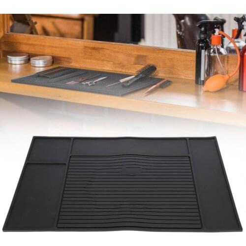 30x45cm Hairdressing Tool Non-Slip Mat Anti-Skid Pad Storage Organizer for Hair Salon Use Barber Shop Hairdresser Tools Supplies