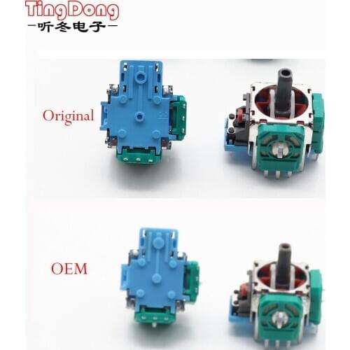 50pcs Original OEM 3D Joystick Axis Analog Sensor Module Replacement for Playstation4 PS4 Controller