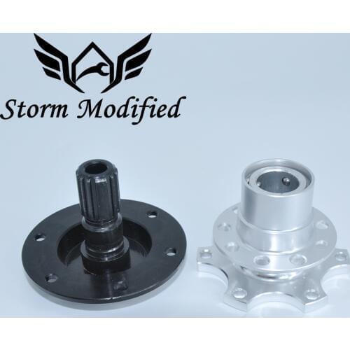 SuTong 2018 New Golden Steering Wheel Snap Off Quick Release Hub Adapter Boss kit Universal