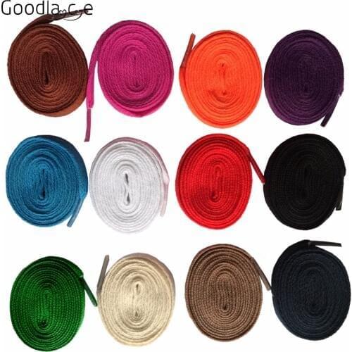 100cm of Kids Adult Shoelace Flat Shoelaces Shoe Lace Cord f Sneaker 39" New