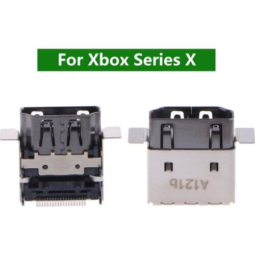 69HA Socket Interface Connector Video Interface HDMI-compatible Port Host Socket for X-box Series X/S Replacement Parts