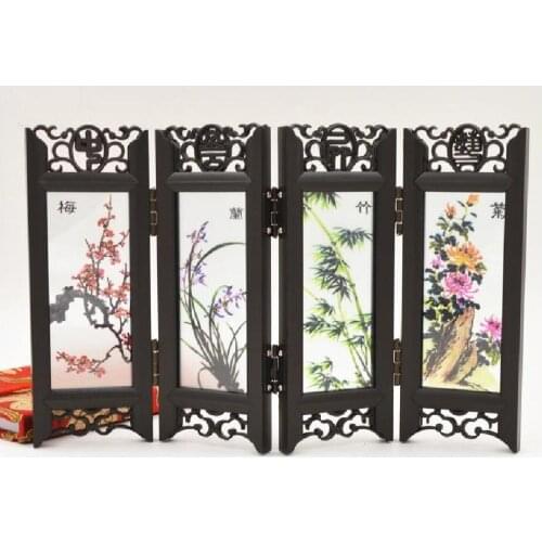 Handicrafts with Chinese characteristics, Zhang Da Qians landscape paintings, small screen ornaments #461