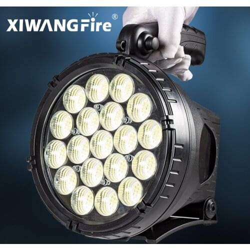 Most Powerful LED Portable Spotlight Flashlight Searchlight with P90 Lamp Beads Suitable for Outdoor Camping Lampe Led Torch