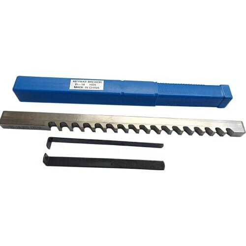 Keyway Broach Type D D1-10 D1-12 D1-14 Broaches Cutting Tool CNC Machinine Tool Sets
