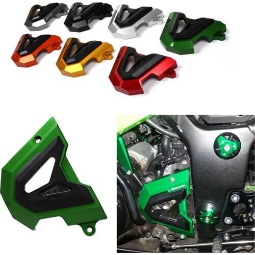 SMOK For Kawasaki Ninja 250 300 Z250 250R Z300 300R 13-15 Motorcycle Left Engine Front Sprocket Chain Guard Protection Cover