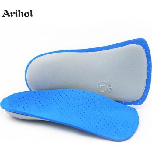 Half Length Insole for Shoes Arch Support Orthotics Insoles for Flat Feet O/X Leg Men Women Cushioning Shoes Sole Pad Heel Spur