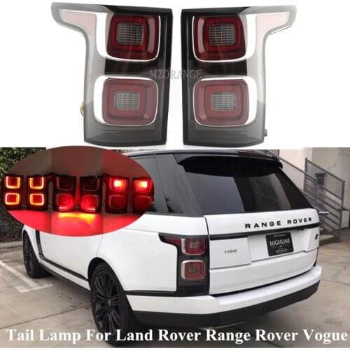 LED Tail Light Tail Lamp For Land Rover Range Rover Vogue 14-17 Year Model Change To 2018 Year Taillight Warning Lamp Assembly