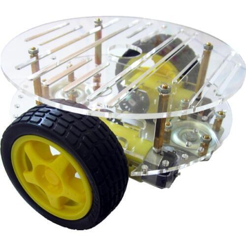 Raspberry Pi 3 RPI3 2WD Smart Car Chassis Smart Robot Car Can Be Used for Tracing Search Light Obstacle Avoidance Remote Control