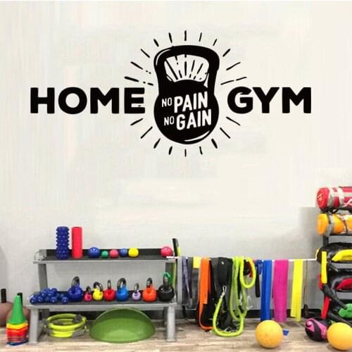 Vinyl carved wall sticker removable decal art mural boy and girl gym poster original fashion simple home decoration SP-208