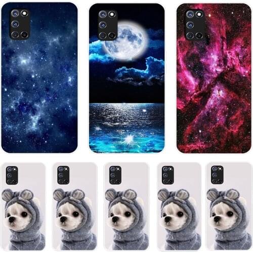 For OPPO A12 A52 A72 A92 A91 A31 A9 2020 Case Silicone Soft TPU Phone Case For OPPO A12 A5S AX7 A5 2020 Case A 12 Back Cover