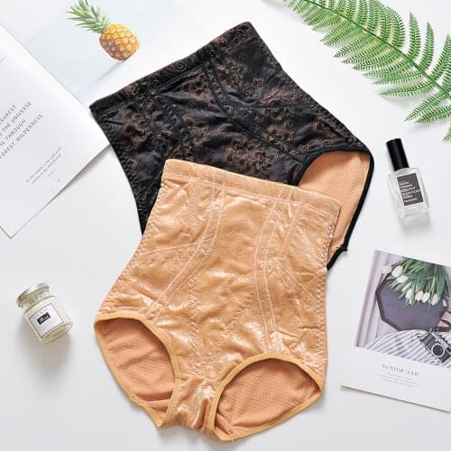 Autumn Winter Slimming Waist Trainer Women High Waist Butt Lifter Pants Lace Breathable Tummy Control Panties Briefs Underwear