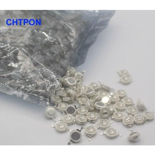 10pcs Real Full Watt CREE 1W 3W High Power LED lamp Bulb Diodes SMD 110-120LM LEDs Chip For 3W - 18W Spot light Down light