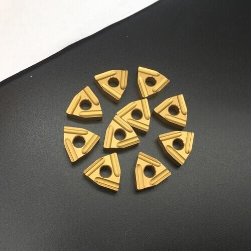 10PCS WNMG080408 L S FT4025 Turning Tool For Steel parts Carbide Inserts External Turning Tool Carbide Insert Lathe Cutter