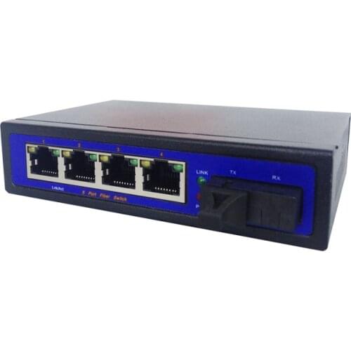 100 megabit multimode dual fiber 1 light 4 electric 12V optical transceiver 12V transceiver optical transceiver megabytes