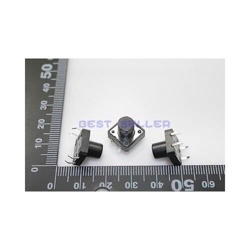 200pcs Tact Switch Push Button 12*12*10 12mm*12mm*10mm H10mm Through Hole SPST-N