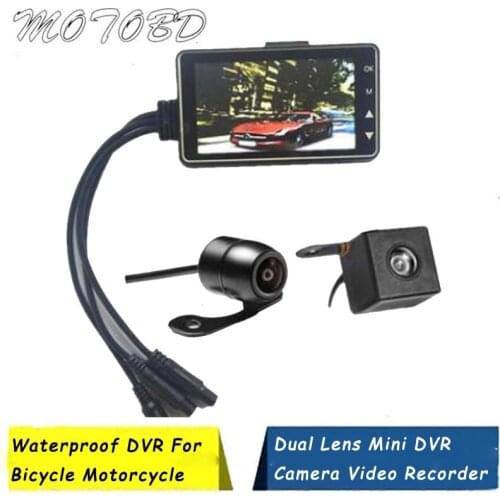 2019 NEW MT80 HD 1080P Sports Waterproof Action Helmet Bike Bicycle Motorcycle Dual Lens Mini DVR Camera Video Recorder