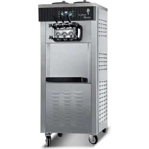 2021 3 flavors floor type ice cream making machine ice cream machine maker CFR BY SEA