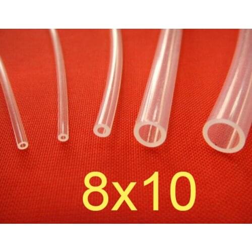 8mm ID 10mm OD 4m Length PTFE ETFE FEP Tubing Tube Pipe hose,8x10 PFA FEP F46