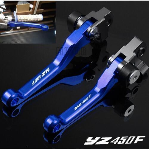 For Yamaha YZ450F 2001-2019 2018 YZ450 YZ 450F 450 F CNC Aluminum Motorcycle Dirt Pit Bike Motocross Pivot Brake Clutch Levers