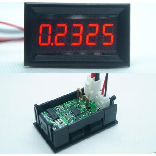 0.36" 5 Digits 0-3.0000A DC Ammeter Digital Current Panel Meter Built-in Shunt