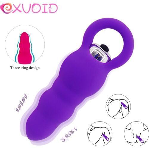 EXVOID Silicone Butt Plug Sex Toys for Couples Prostate Massage Adult Products Sex Shop Anal Beads Vibrator Anal Vibrator Dildo