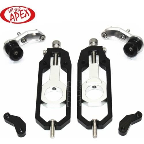 For Yamaha YZF-R1 2006 YZF R1 Motorcycle CNC Chain Adjusters Tensioners Catena Rear Axle Spindle Parts with Swing arm Spool