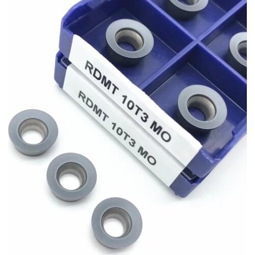 Milling cutter RDMT10T3 MO LT30 CNC turning inserts Carbide cutting machine tool accessories RDMT 10T3 MO LT30 Lathe tools Parts