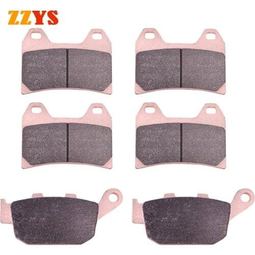 400CC LOW DUST Motorcycle Front and Rear Brake Pads Kit For HONDA CB400SF F3V Superfour 400 CB400 CB 400 NC31 1997