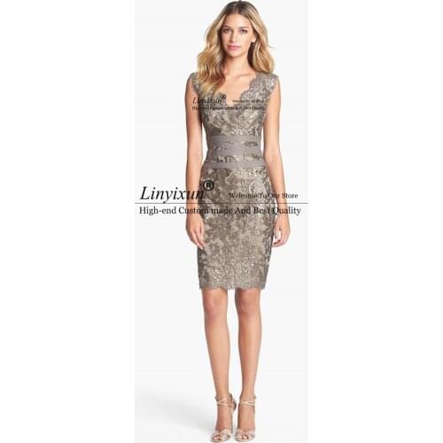 Linyixun V-neck Women Dresses