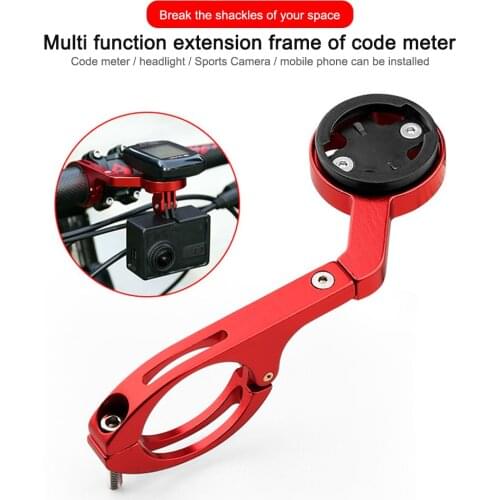 Newest Red Blue Black Bike Computer Holder code stand Bicycle Computer Mount Apply to Garmin/Wahoo/Bryton