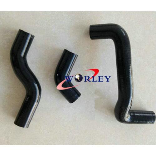 NEW GPI Silicone Coolant Hose FOR TOYOTA CELICA GT4 ST185 1989-1993 BLACK