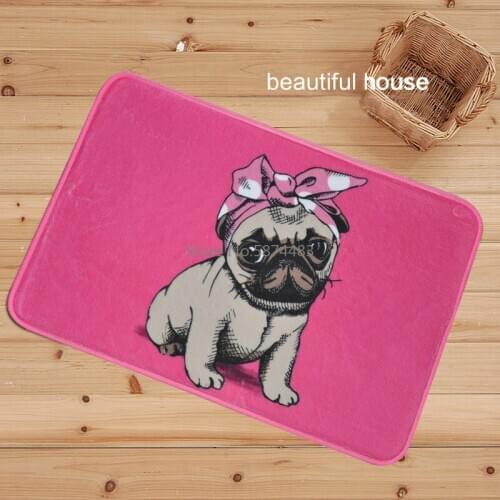 Festive Holiday Gift Cartoon Starling Floor Mats Door-to-door Entrance Hall Kitchen Bathroom Water Absorbent Floor Mat Door Mat