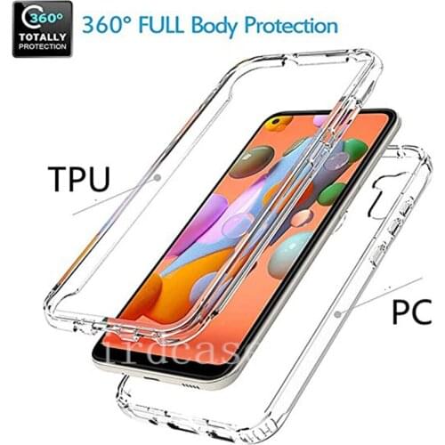 360 Totally Protection Shockproof Case For Huawei P Smart Z 2021 Y5P Y6P Y7P Y7A Y8P 2020 Y6S Y9S Prime 2019 Transparent Cover