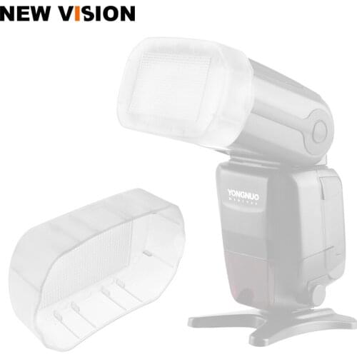 Flash Diffuser Bounce Softbox for CANON 600EX-RT 600EX YONGNUO YN600EX-RT SHANNY SN600 Flash Speedlite White translucent