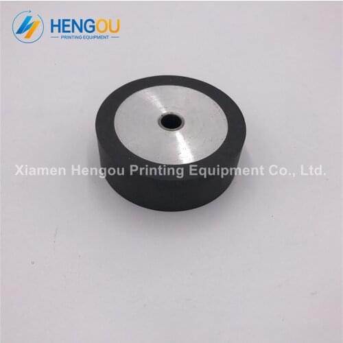 4 pieces Hengoucn rubber wheel 60x8x20mm support roller 60 8 20mm offset printing machine parts